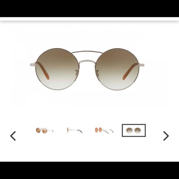 Oliver’s People Sunglasses Gold metal handles